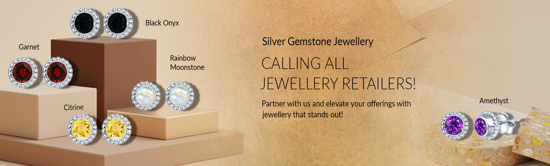 slider for home page silver studs displayed